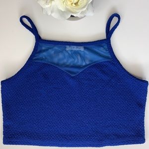 Propose Blue Crop top